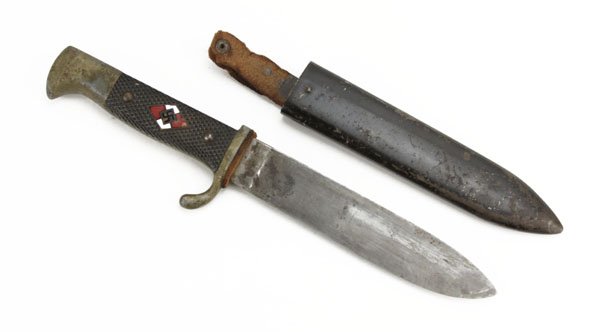 German SS Youth Dagger. Marked RZM M 7/33. Wear to Shea (1 of 1)
