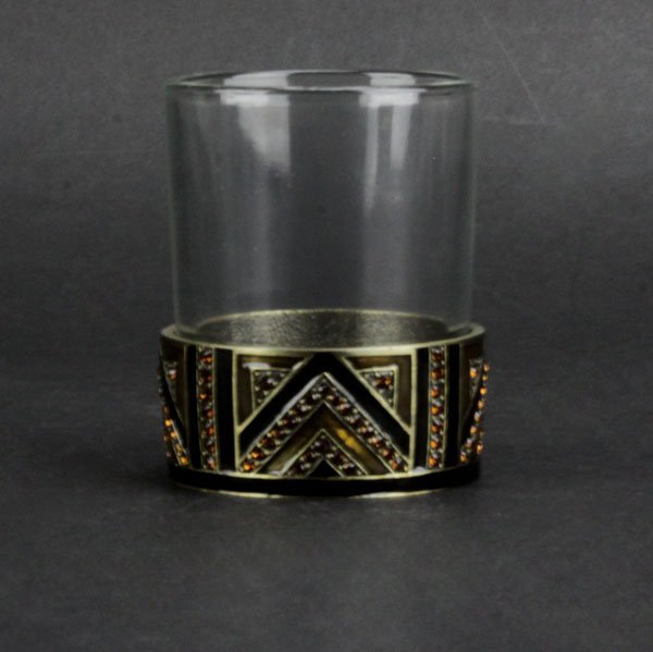 Vintage Michael Hero Enamel Candle Holder/ Votive with (1 of 2)