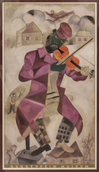 Guggenheim Museum Poster Print. Good Condition. Measure (1 of 1)