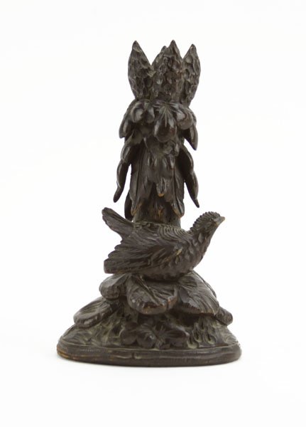 Black Forest Carved Wooden Sculpture. Nicks, Chips. Ple (1 of 1)