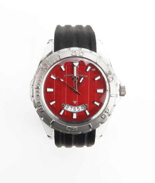 Swiss Legend Chronograph Watch. Needs Batteries. Good C (1 of 1)