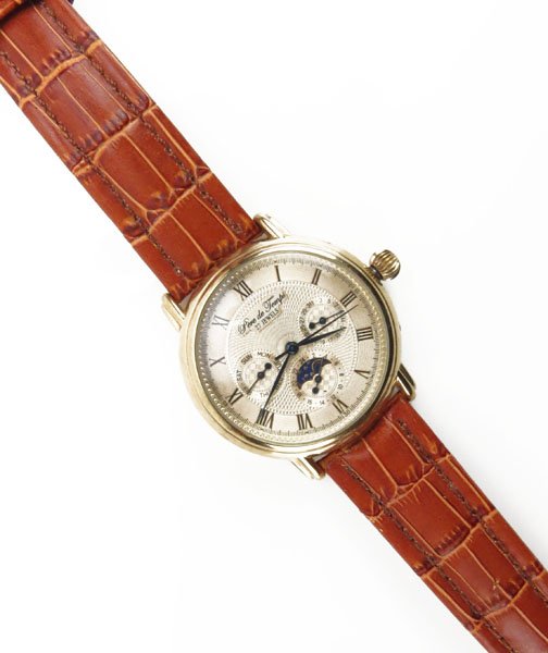 Vintage Pier De Temps Moon Phase Calendar Automatic Wri (1 of 1)