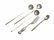 Three (3) Vintage Sterling Silver Ice Tea Spoon Straws