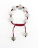 Chinese Jade Beaded Bracelet on Cord. Good Condition.
