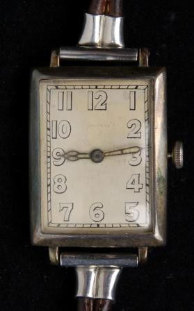 LONGINES Sterling .935 Oversized Gents. Wristwatch: LONGINES Sterling Oversized Gentlemans Wristwatch