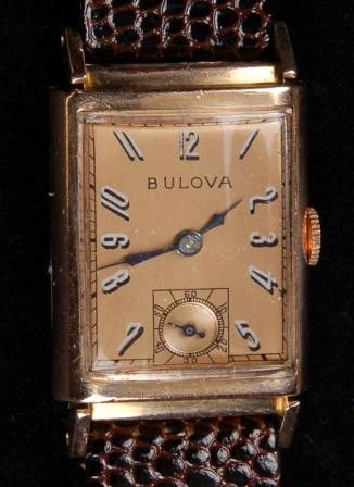 BULOVA 14K ROSE GOLD Mens WRISTWATCH 21 JEWEL: BULOVA 14K ROSE GOLD Mens WRISTWATCH. 21 Jewel movement