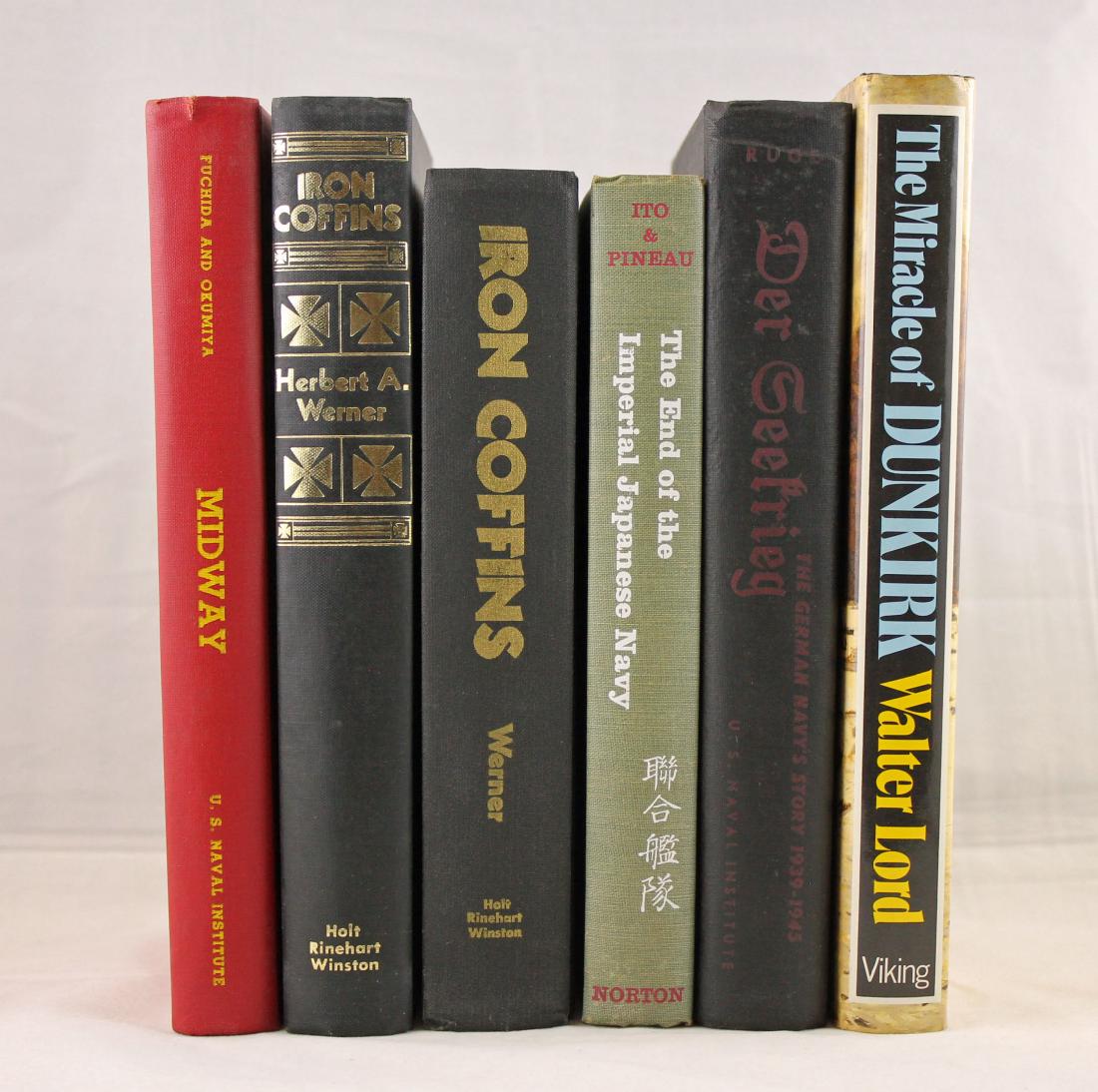 Six WWII US, German & Japanese Navy Books (1 of 9)