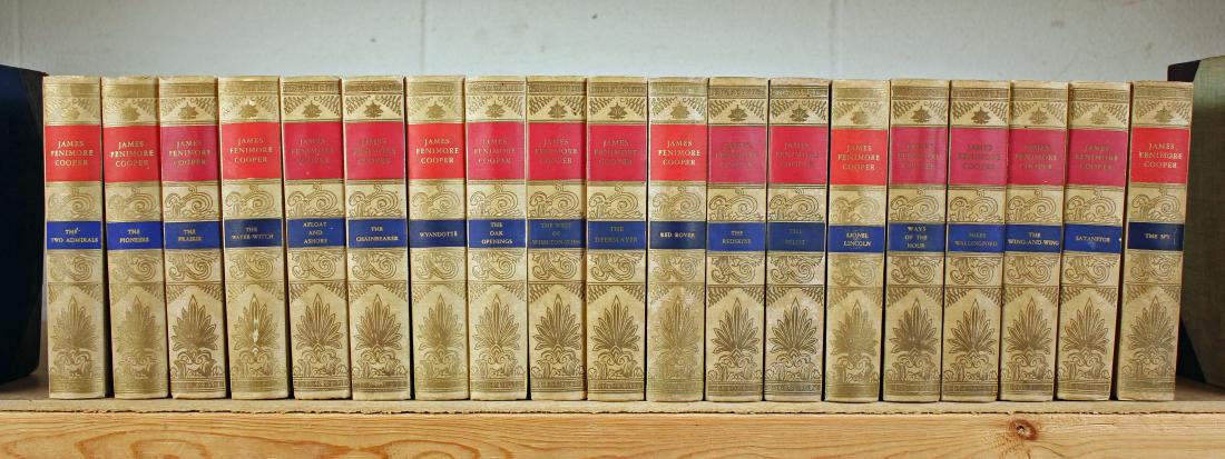 James Fenimore Cooper - 19 Vol. Set - 1920? (1 of 5)