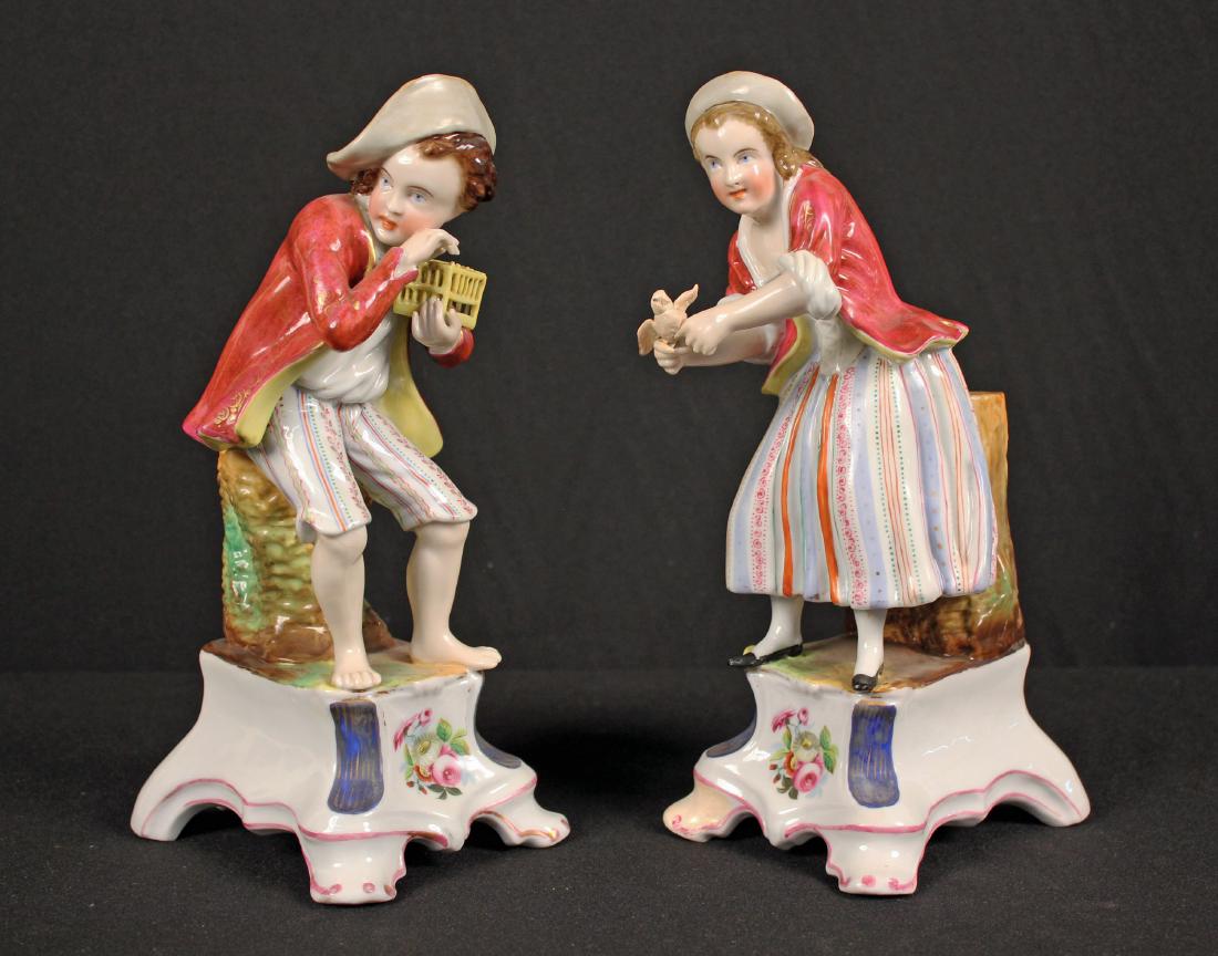 Pair of Jacob Petit Style Paris Porcelain Figures (1 of 7)