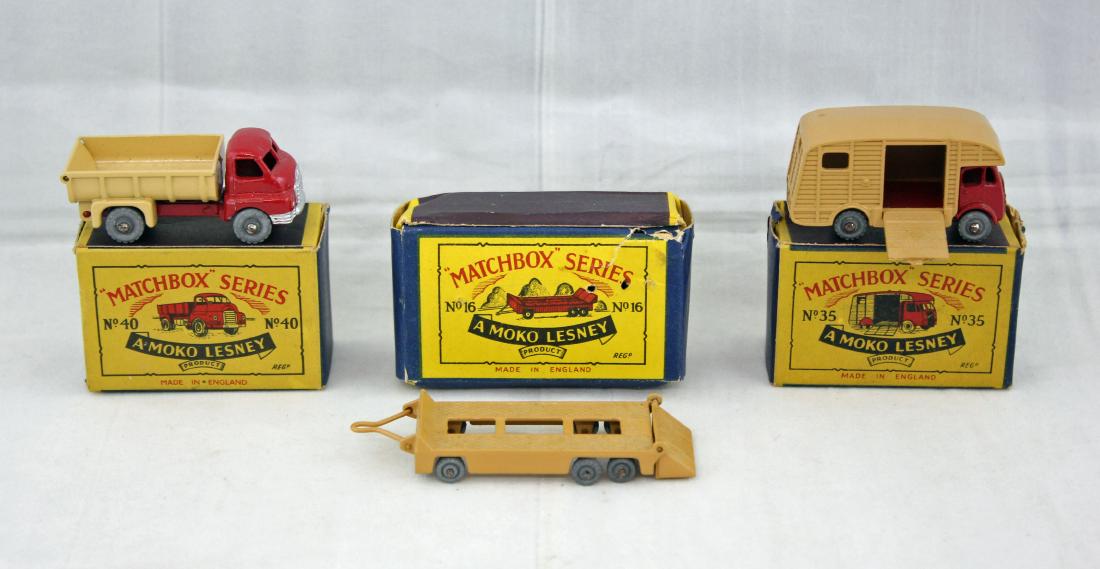 3 Lesney Matchbox Vehicles #16, #35, & #40 (1 of 6)