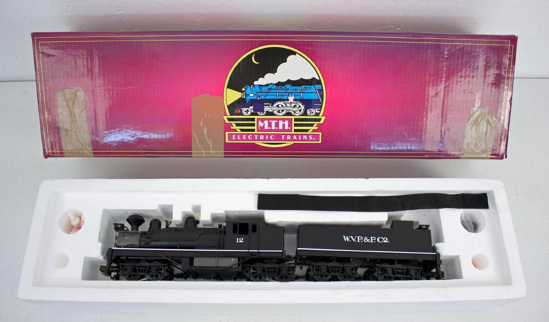 M.T.H. O Scale W.V.P.&P Shay Die-Cast Steam Engine (1 of 5)