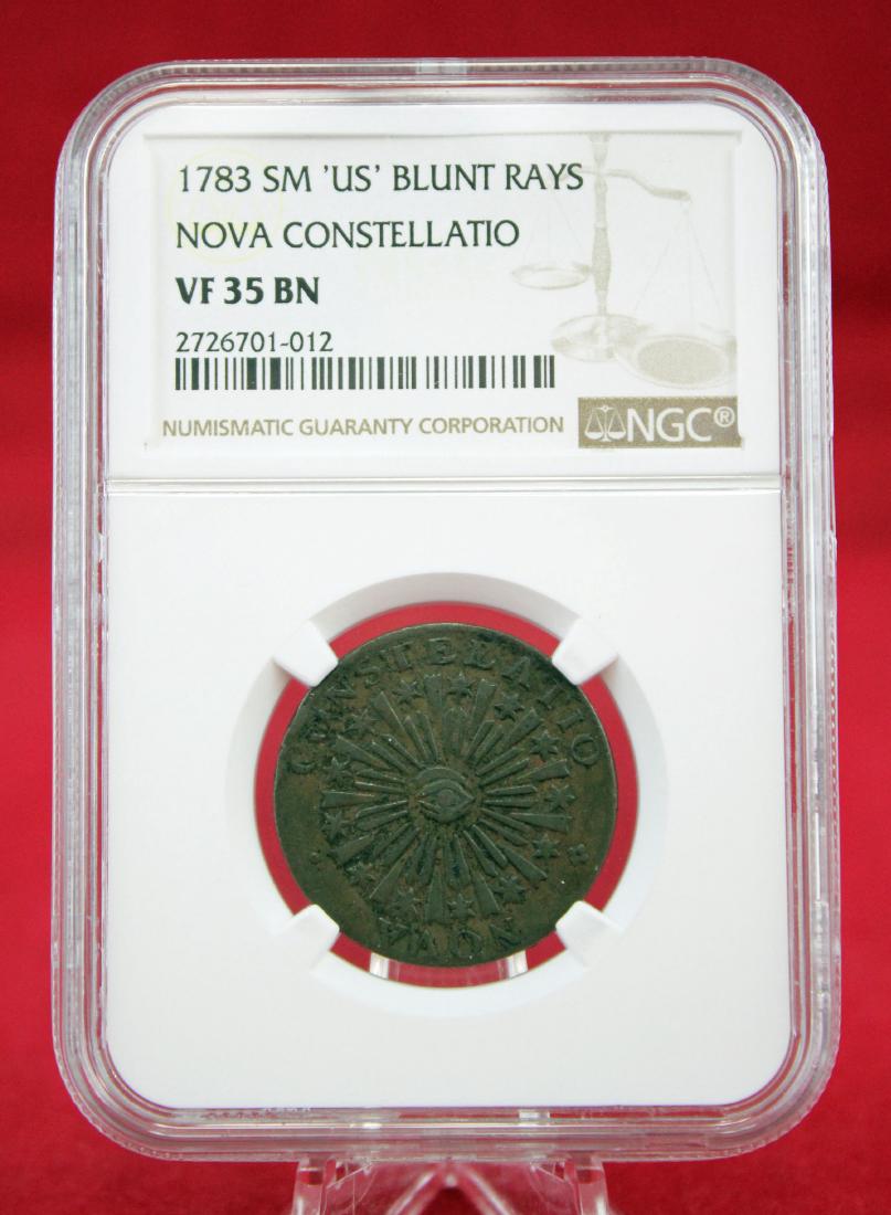 1783 Nova Constellatio Copper "Blunt Rays" (1 of 4)