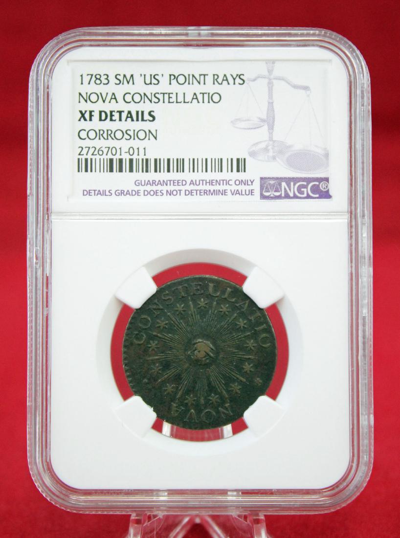 1783 Nova Constellatio Copper "Pointed Rays" (1 of 4)