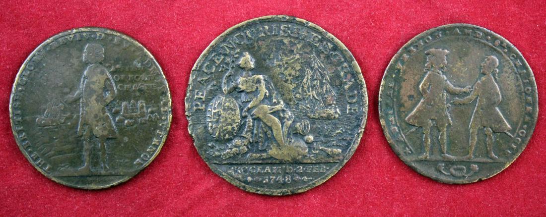 Two Admiral Vernon Medals; One Medal 1748 (1 of 2)