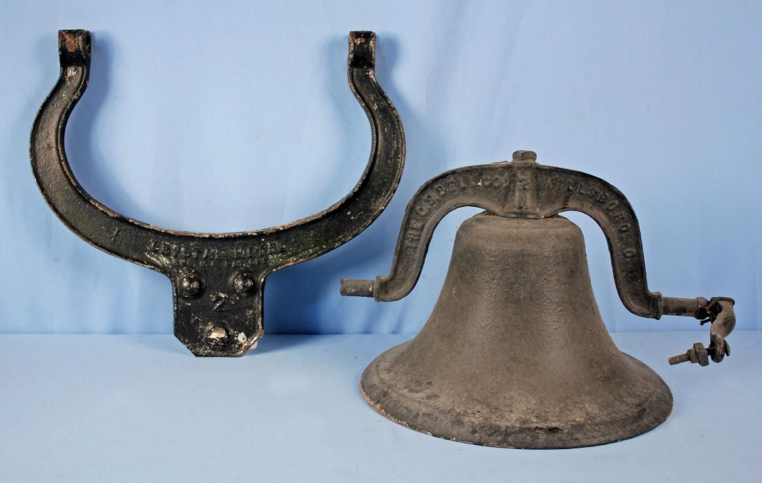 Number "2" C.S. Bell Co. Cast Iron Dinner Bell