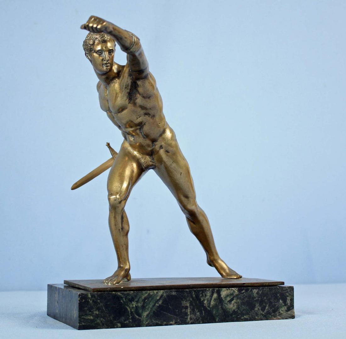 Roman Gladiator Bronze Statue (1 of 6)