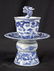 1821 Blue & White Chinese Porcelain Puzzle Cup - 3