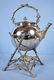 Three Pcs. Victorian Silver Plate Egg Stand Etc - 2