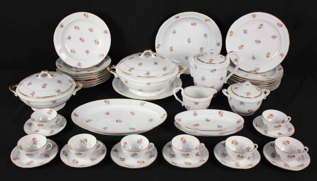 42 Pcs. Set of Chastagner & Co. Limoges China (1 of 10)