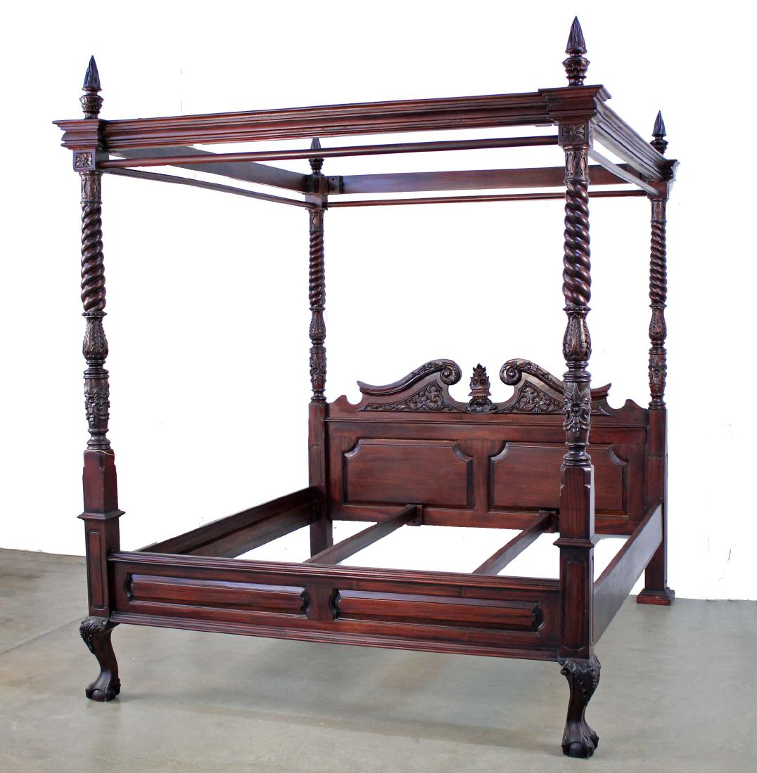 Restoration hardware 19th 2024 century canopy bed