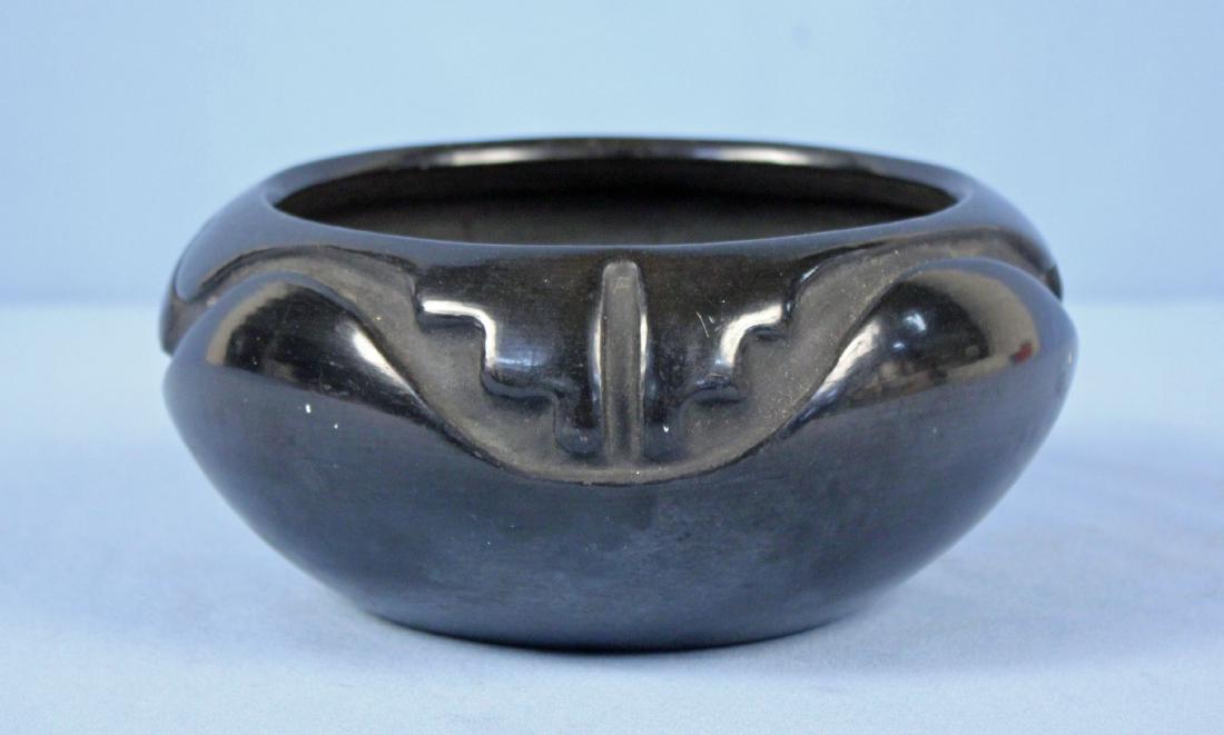Rose Naranjo (1917-2004) Santa Clara Pueblo Bowl (1 of 4)