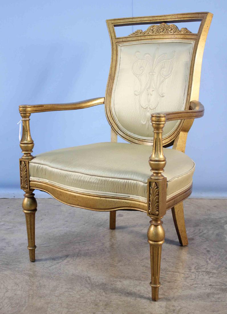 1041067 Statesville Chair Company Upholstered Mahogan Nov 19 2011 Susanin S Auctions In Il