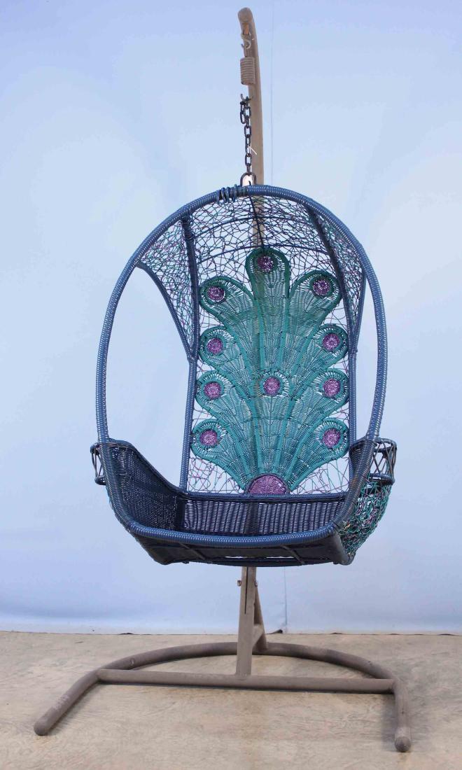 Peacock swing chair hot sale