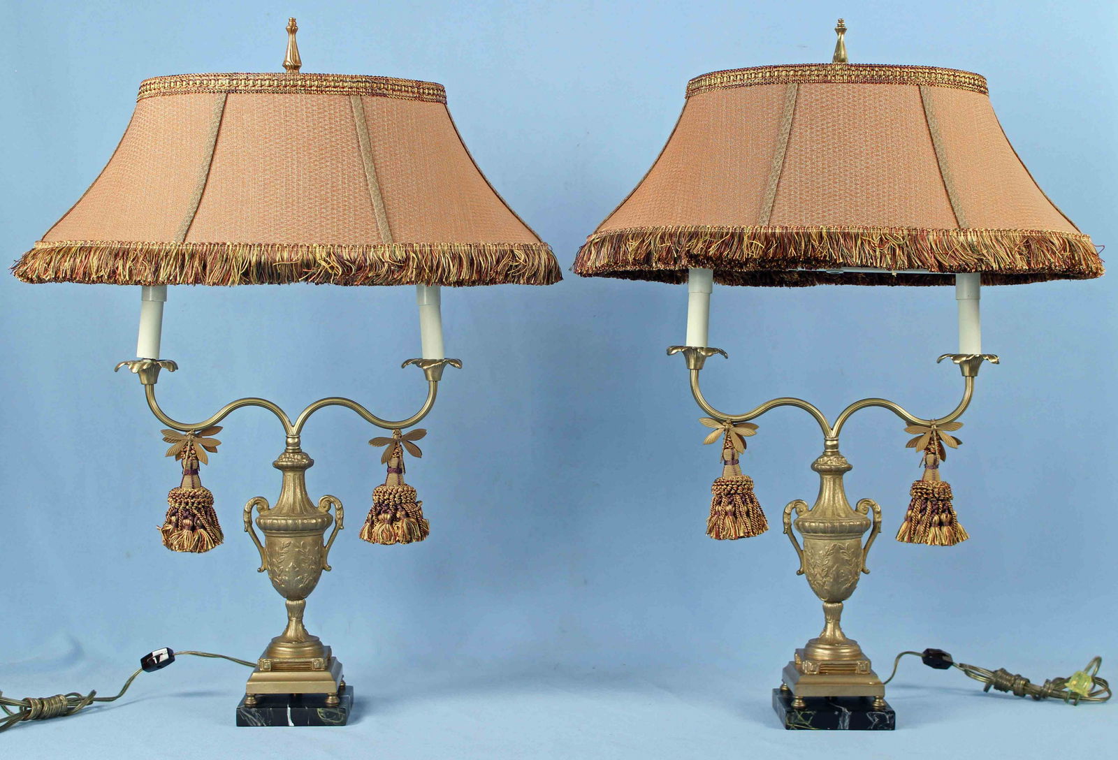 Pair of Frederick Cooper Neo Classical Lamps (1 of 5)