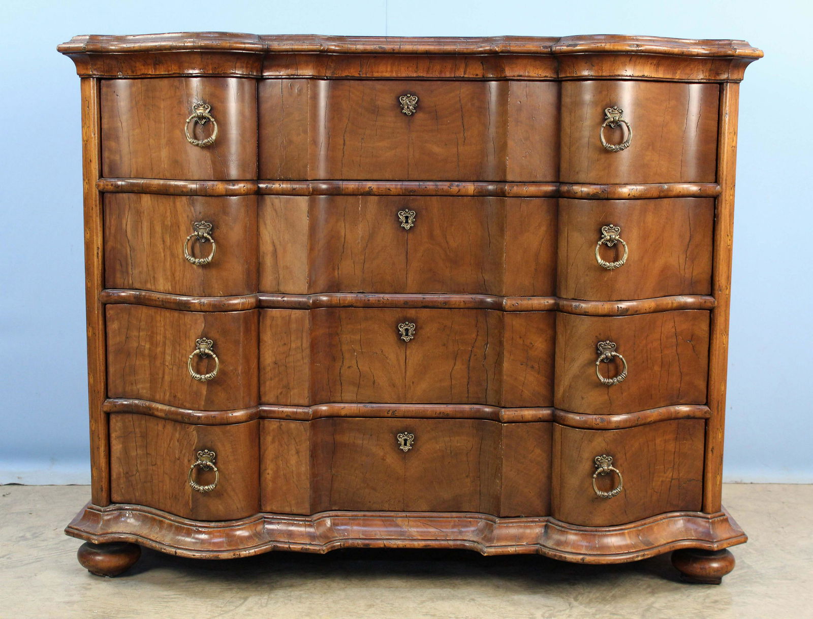 Alfonso Marina Dutch Style Walnut Finish Chest (1 of 7)