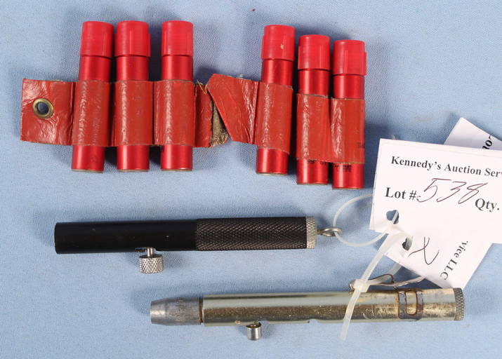 Two 1960's Flare or Tear Gas Pen Guns Jun 13, 2020 Kennedys Auction Service LLC in TN