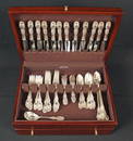 Wallace Lucerne Sterling Silver Flatware, 70 Pcs.