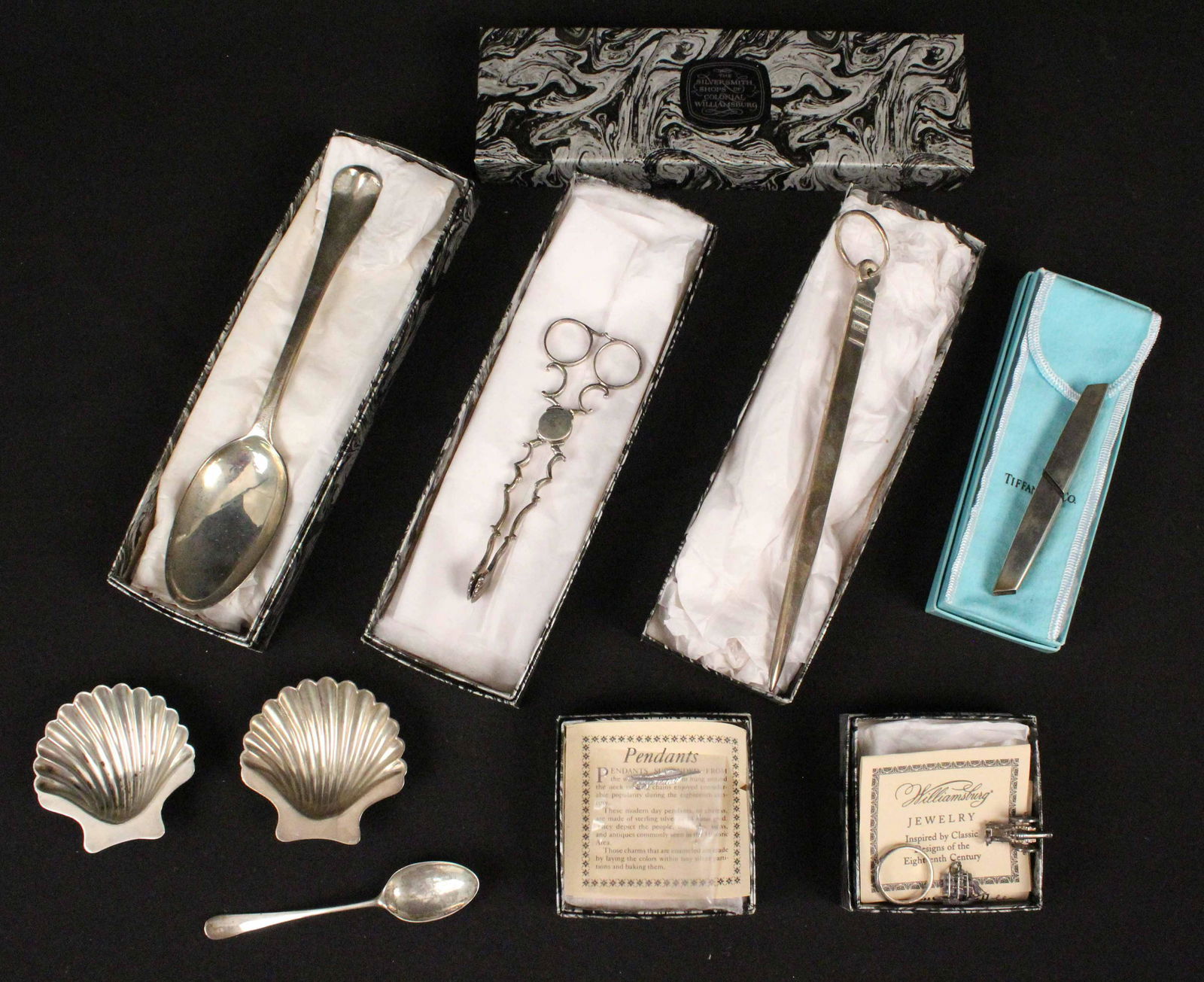 Sterling Silver Items Incl Williamsburg & Tiffany (1 of 9)