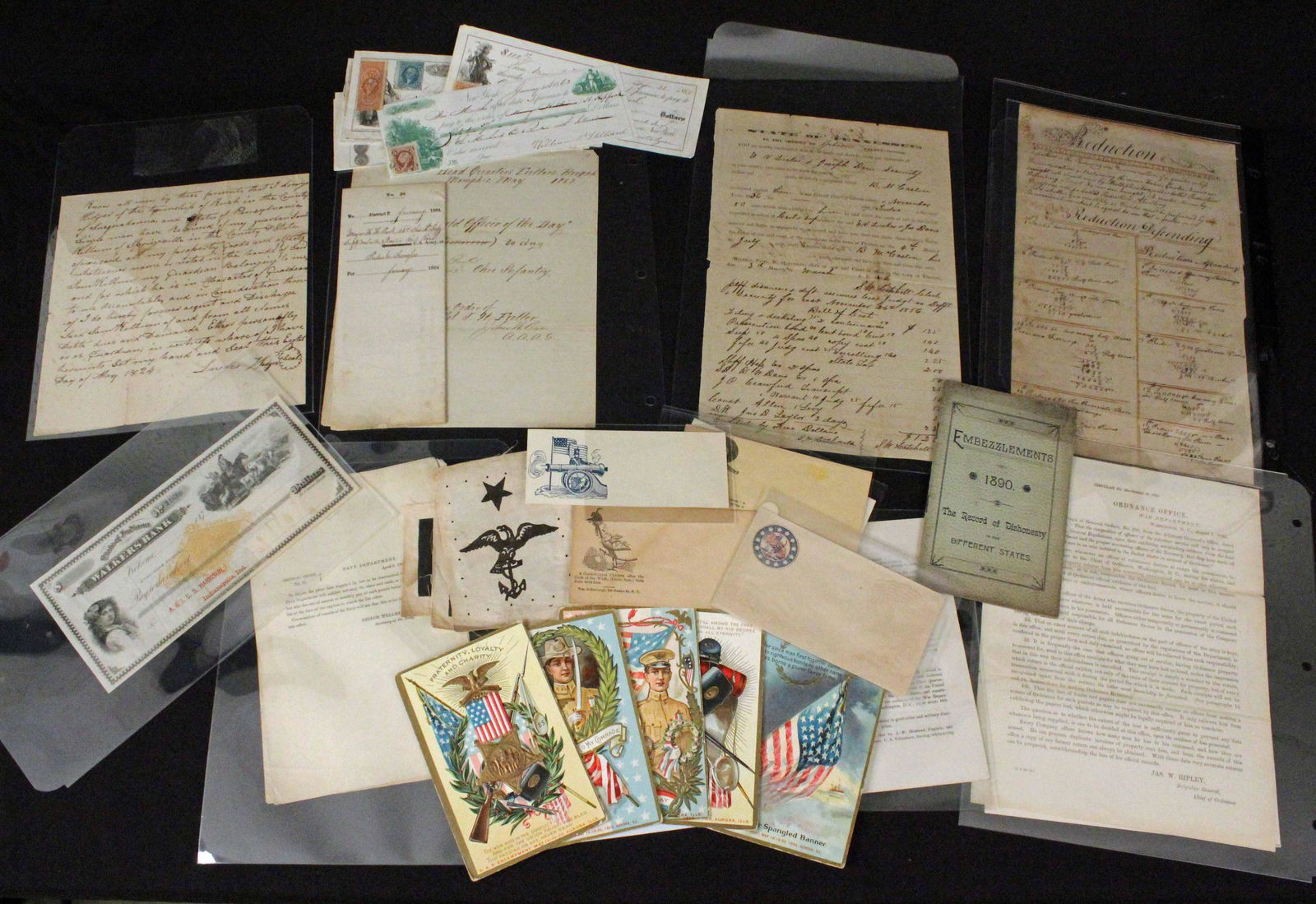 Civil War Orders, Documents, Patriotic Covers, Etc (1 of 12)