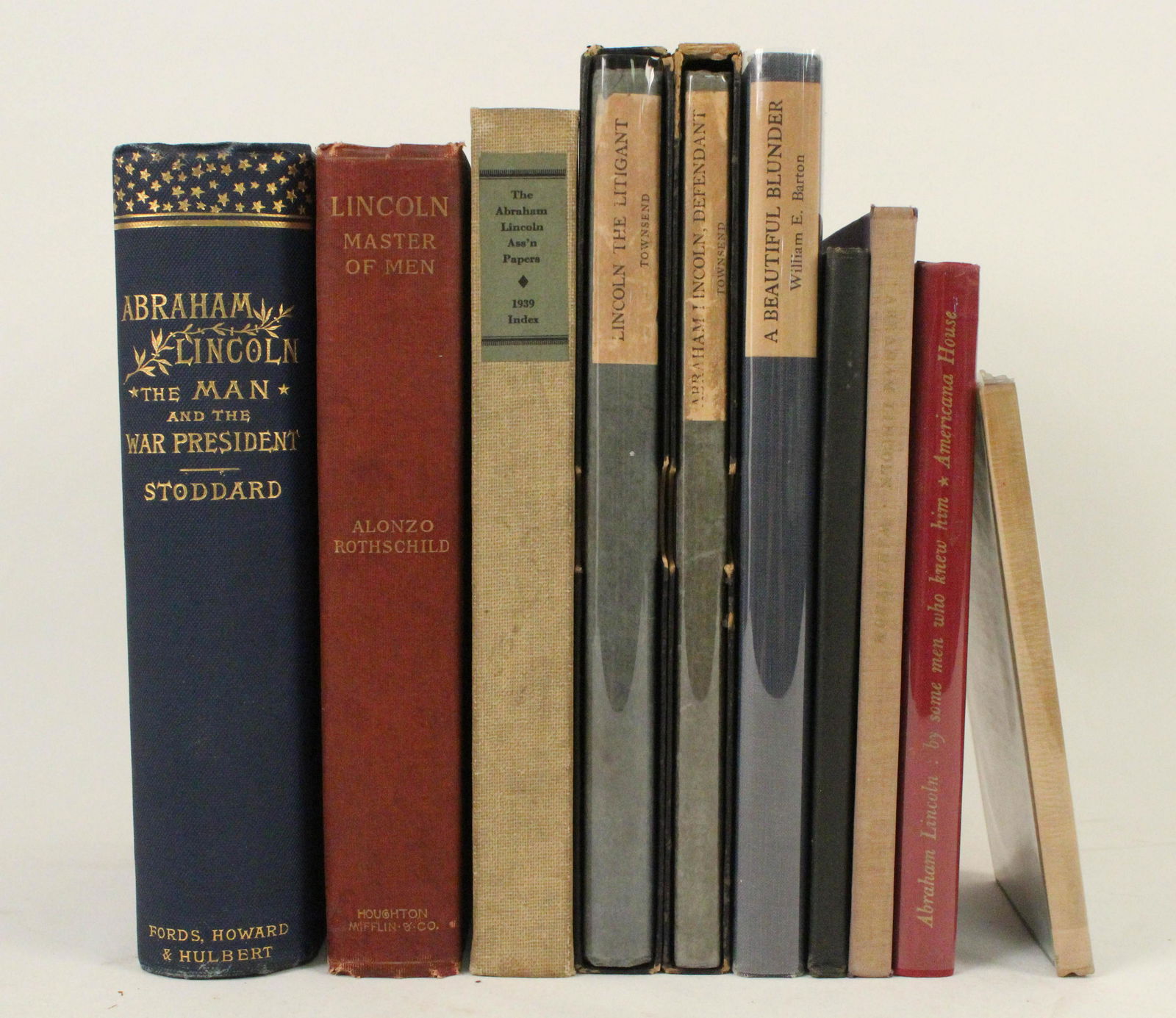 Group of Ten Abraham Lincoln Books (1 of 1)