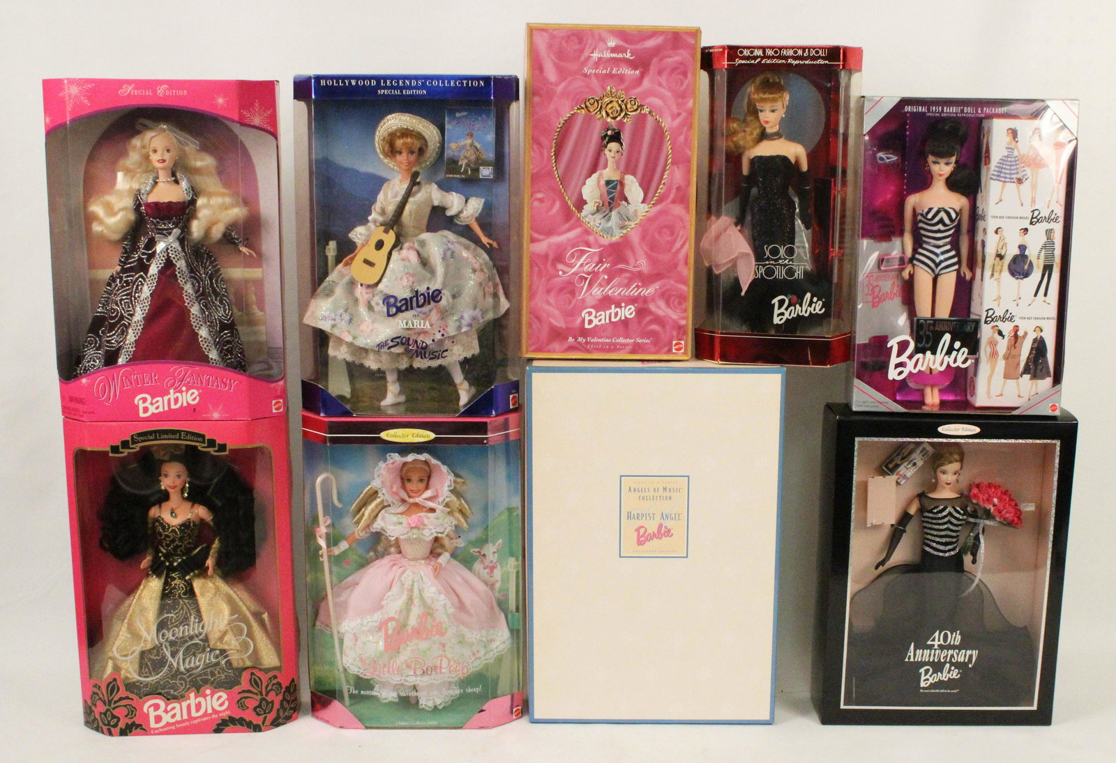 Nine Anniversary, Special Editions, Etc. Barbies (1 of 4)