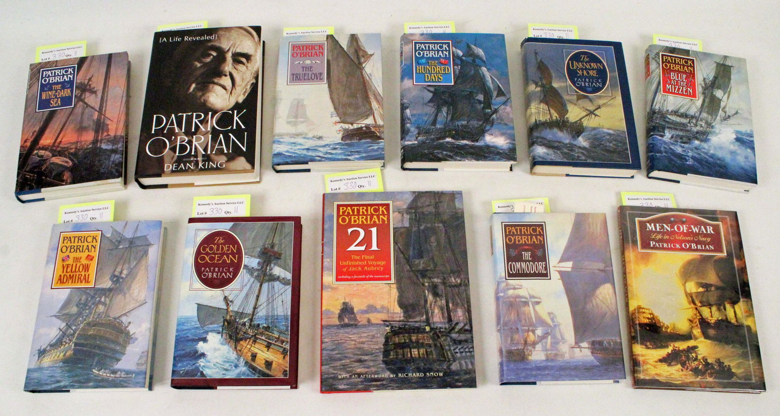 11 Patrick O'Brian Novels (1 of 5)