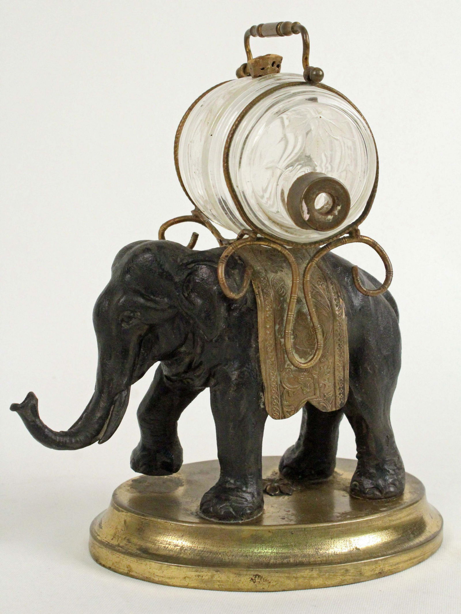 19th Century Elephant Tantalus Dispenser (1 of 5)