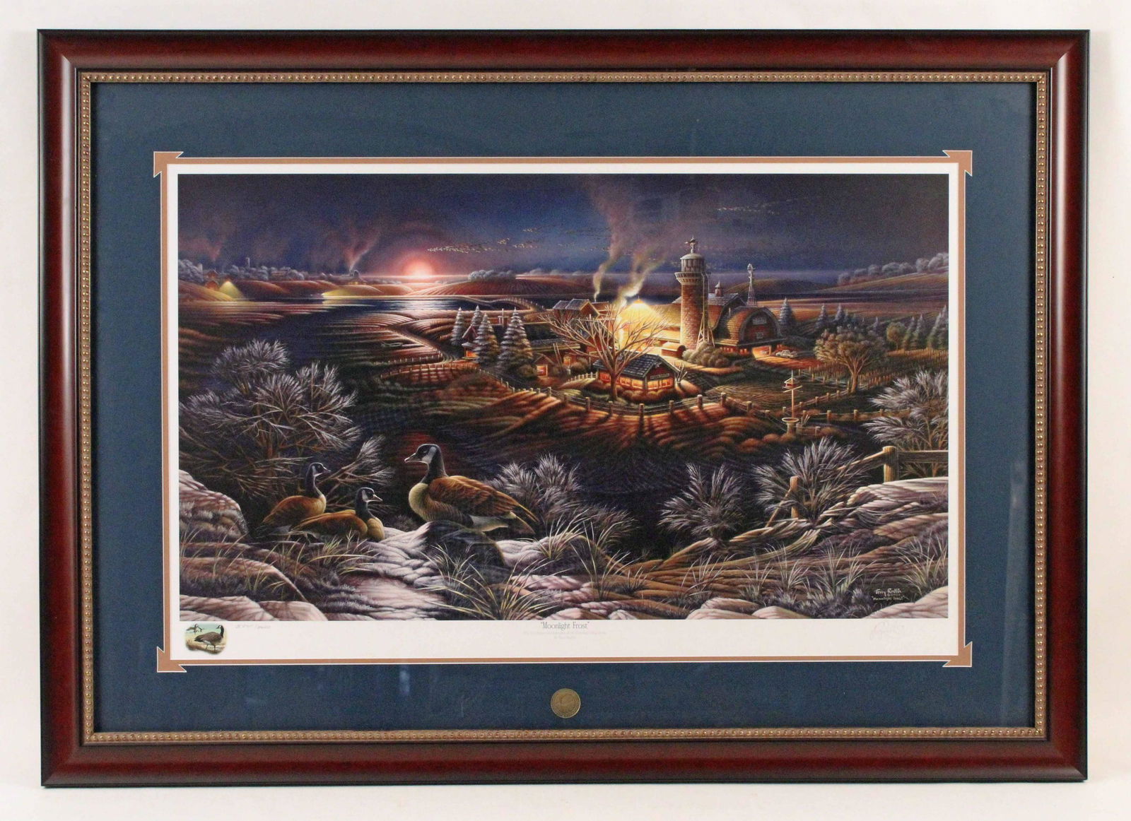 Terry Redlin, "Moonlight Frost," Print (1 of 6)