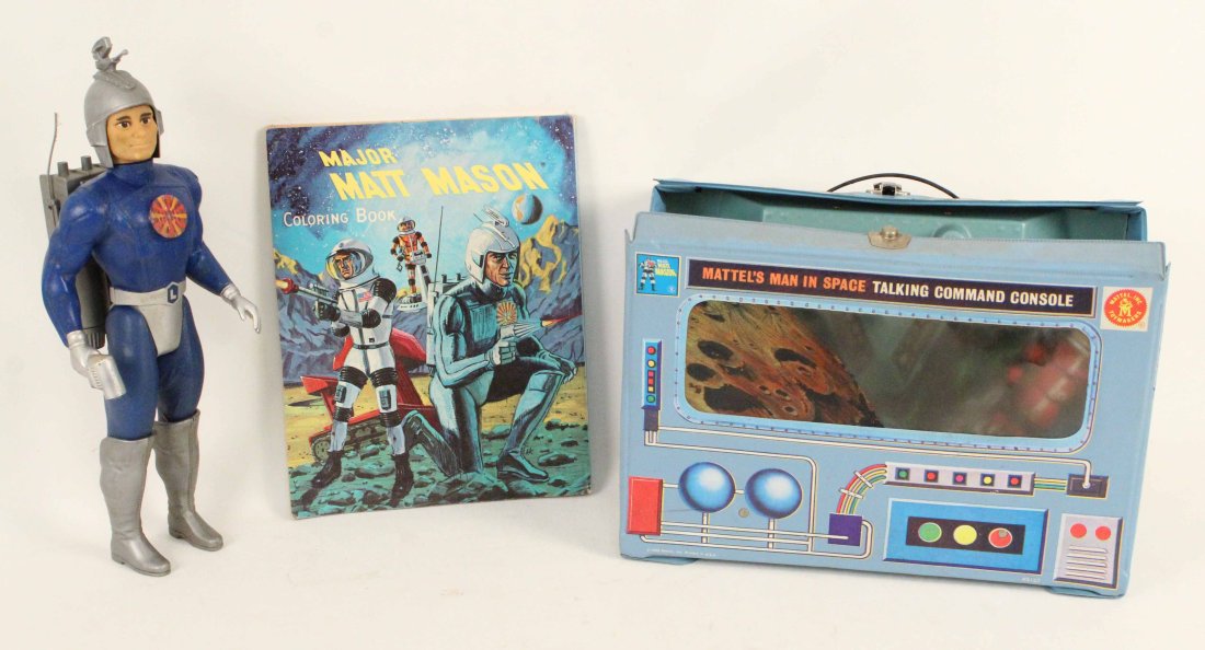 1960s Mattel Major Matt Mason Figure, Etc. (1 of 9)