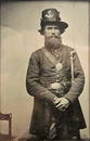 Large Identified Civil War Soldier Ferrotype