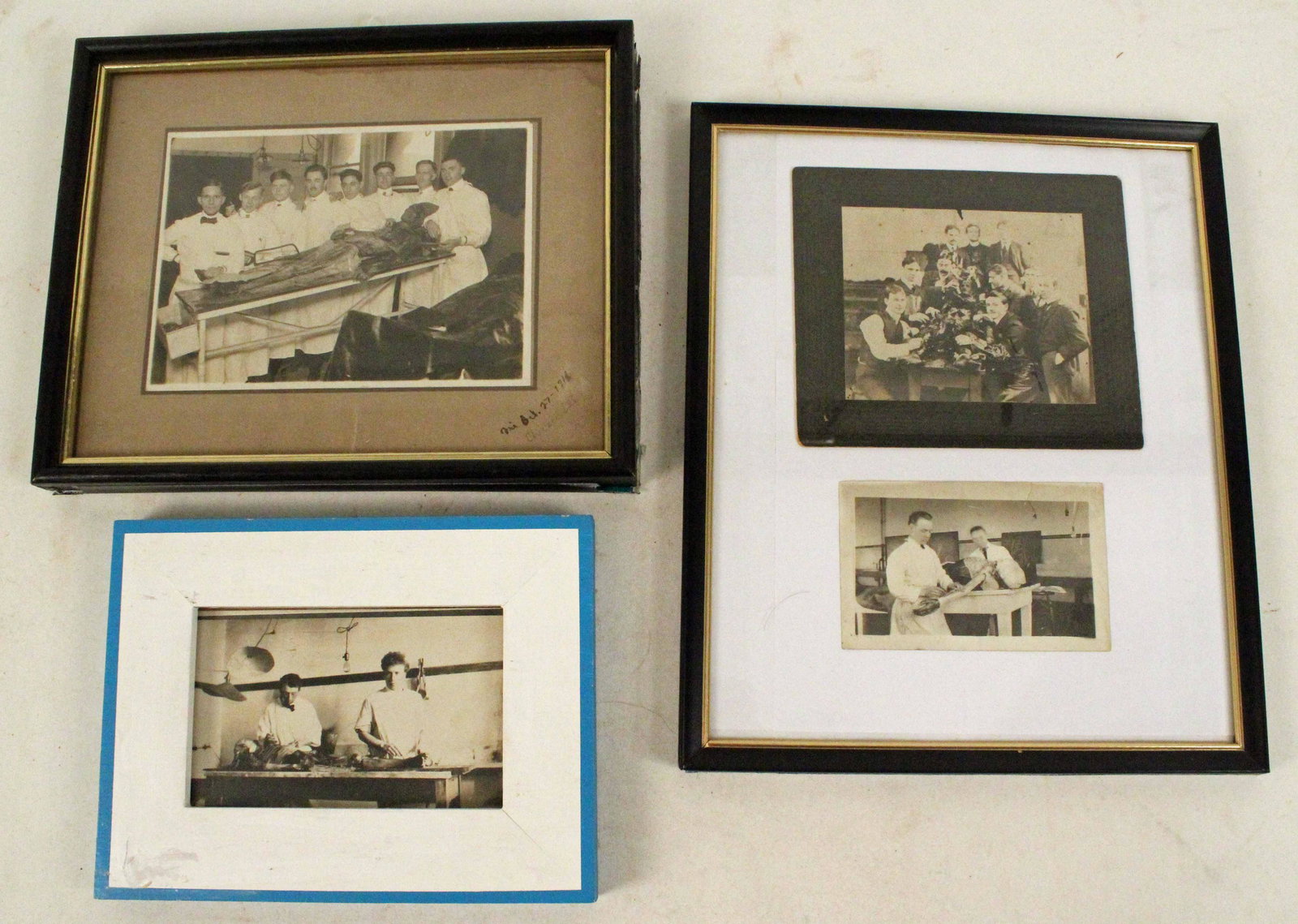 Four Framed Photographs of Early 20th C. Cadavers (1 of 7)