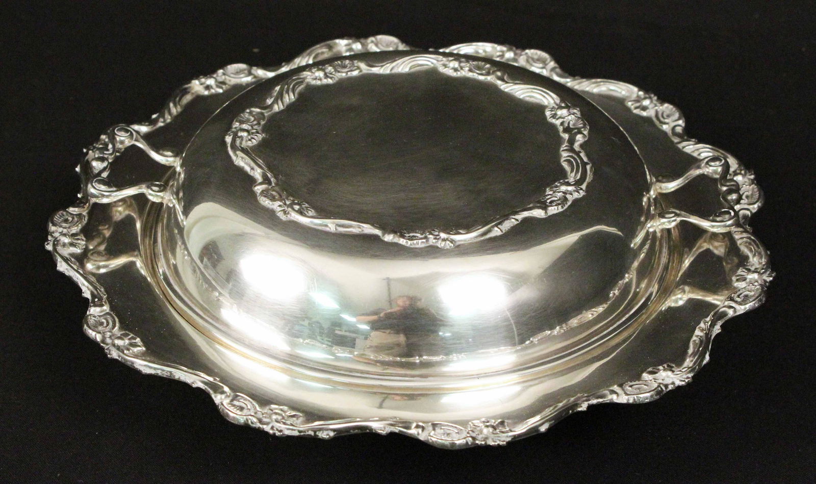 Carlo Mario Camusso Sterling Round Covered Dish (1 of 4)