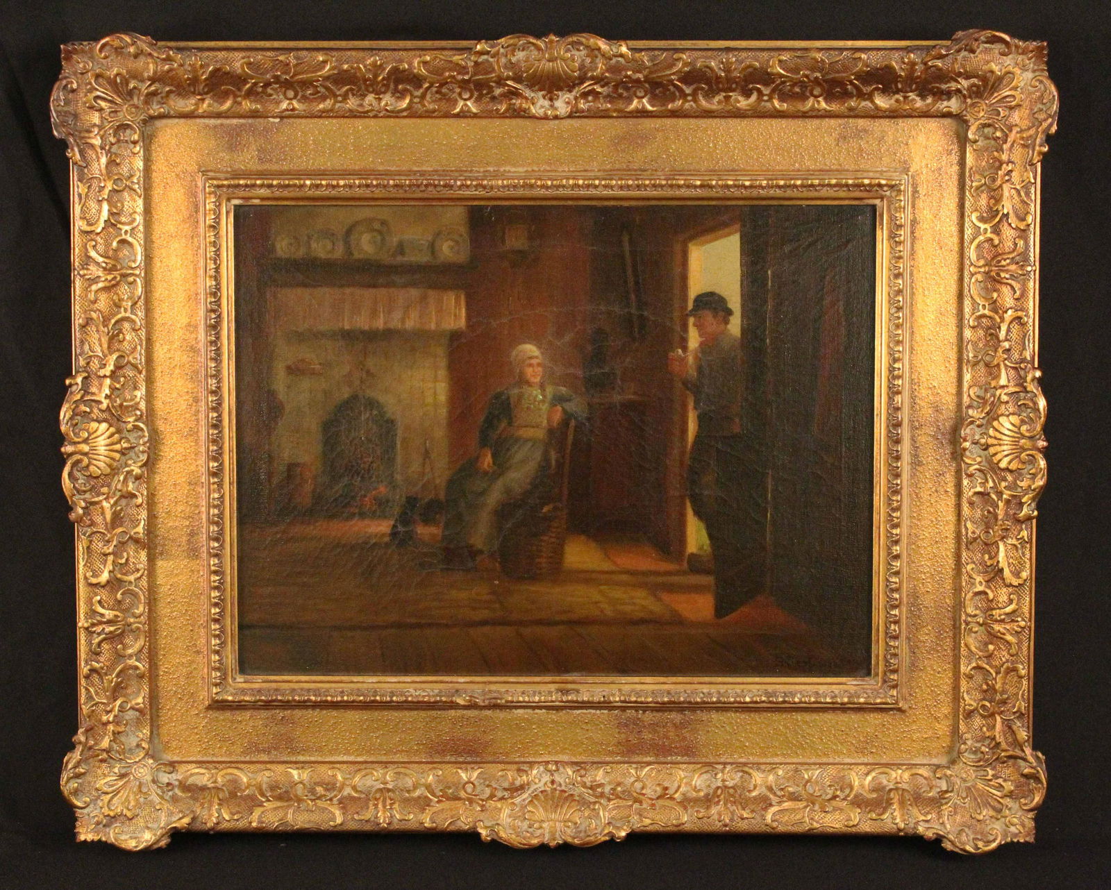 Elvis Presley Owned Painting By Erskine Nicol (1 of 13)