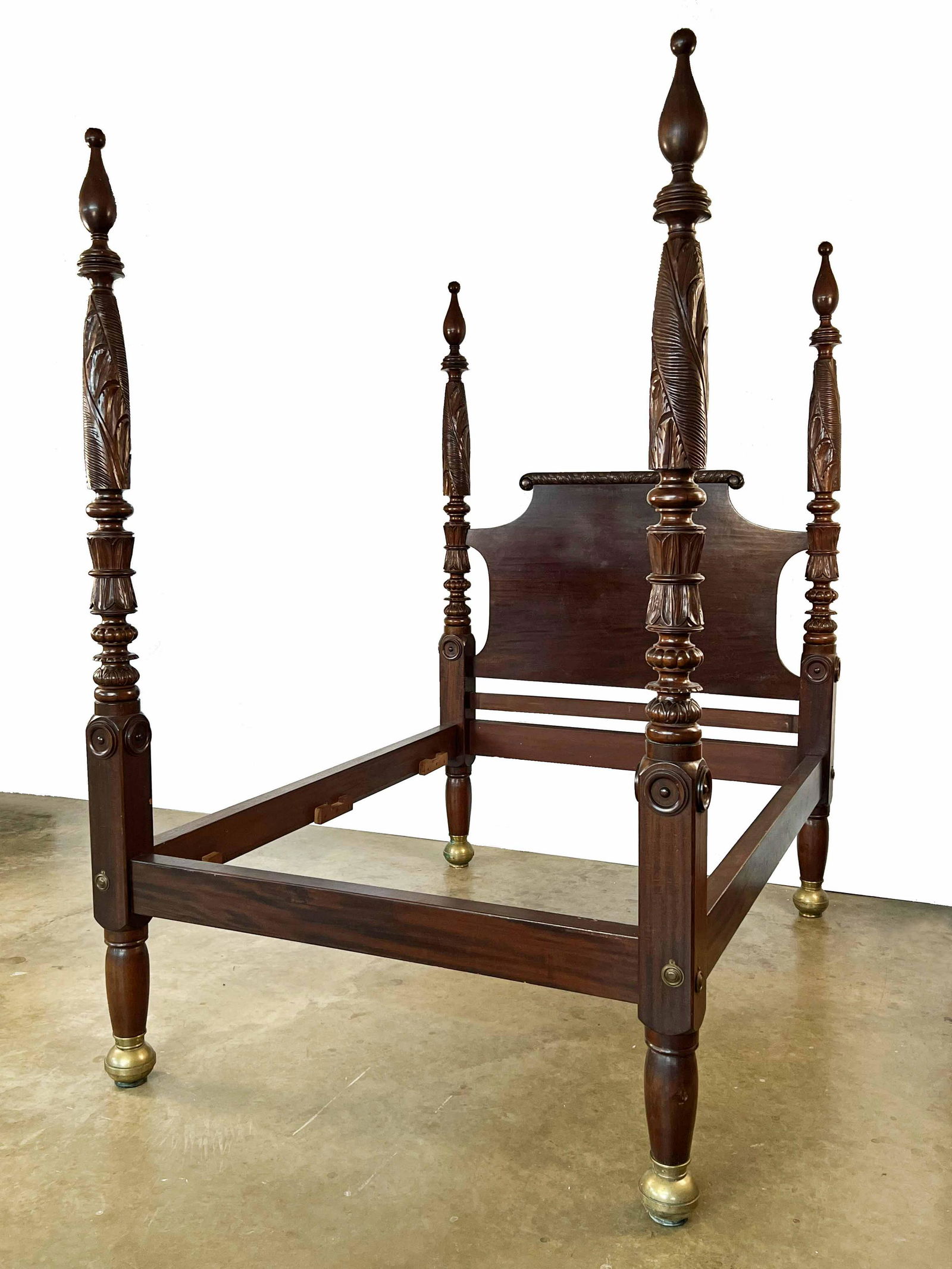 Louisiana American Classical Poster Bed Attrib. T. Seymour (1 of 5)