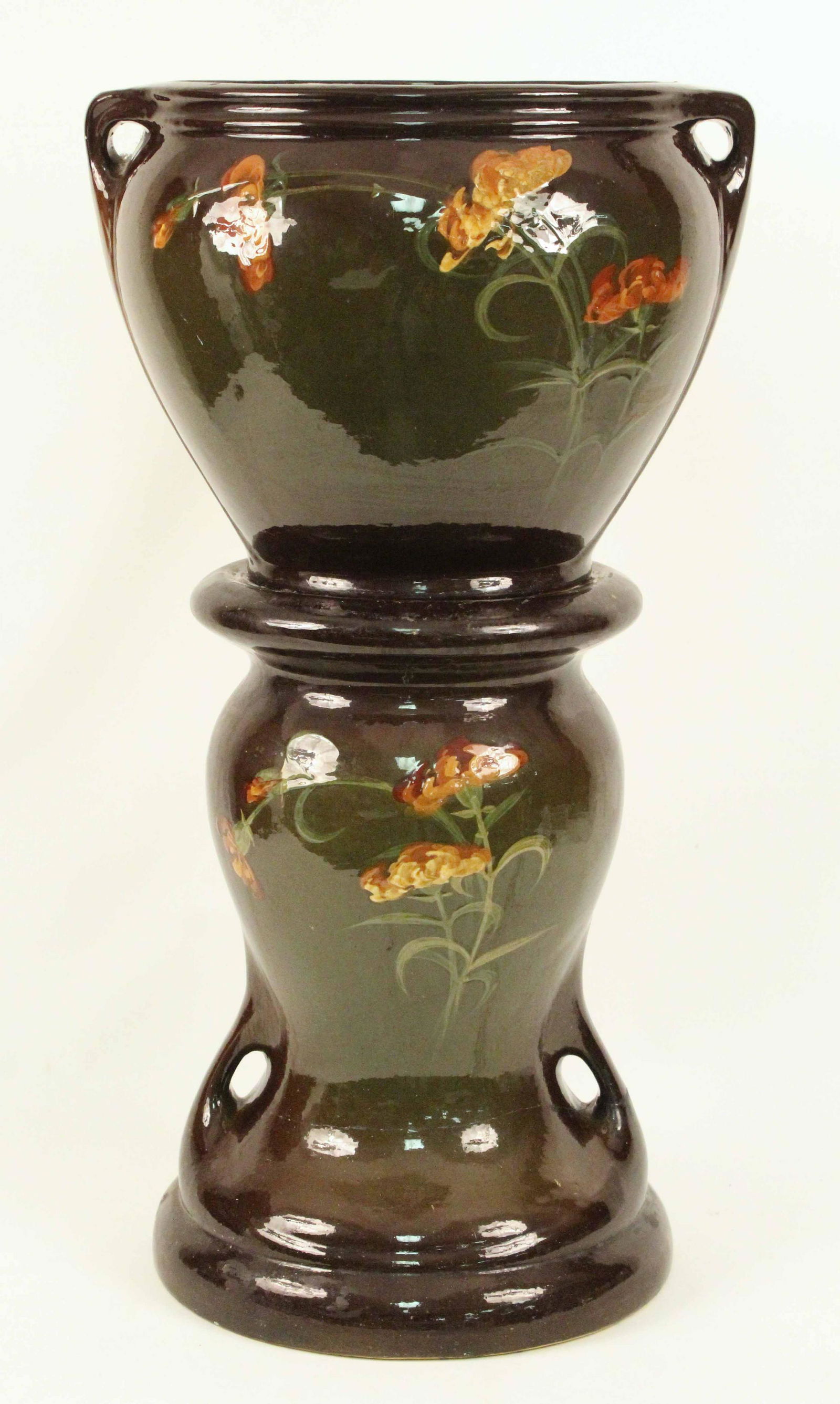 McCoy Loy-Nel-Art Jardiniere & Pedestal (1 of 8)