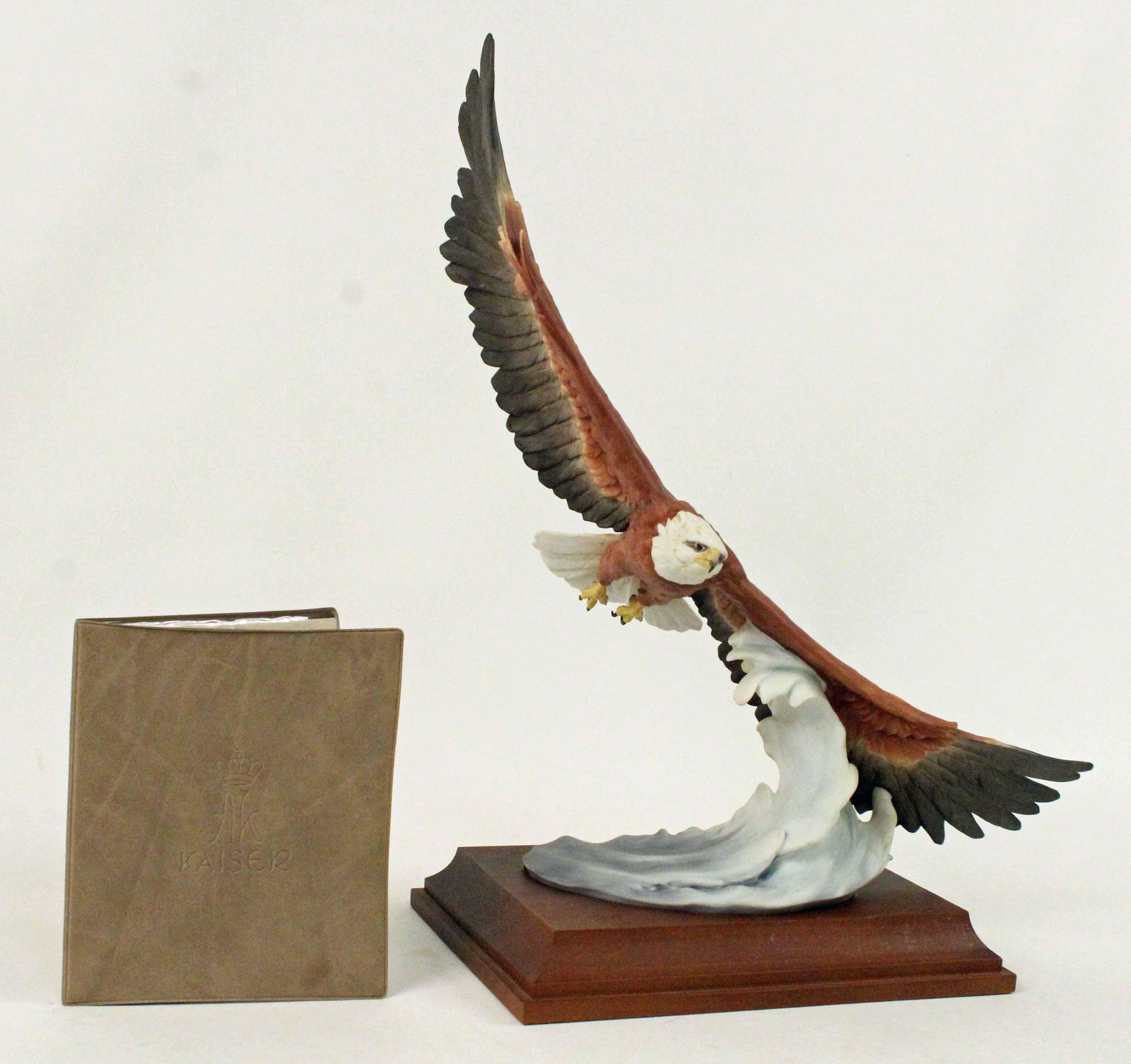 Kaiser Bisque Porcelain Hand Painted Bald Eagle (1 of 6)