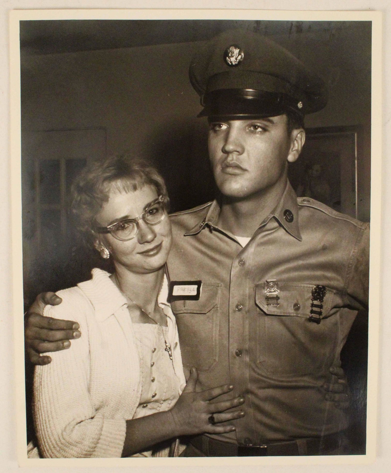 Original C. 1960 Elvis Presley B&W Photo on Kodak (1 of 5)