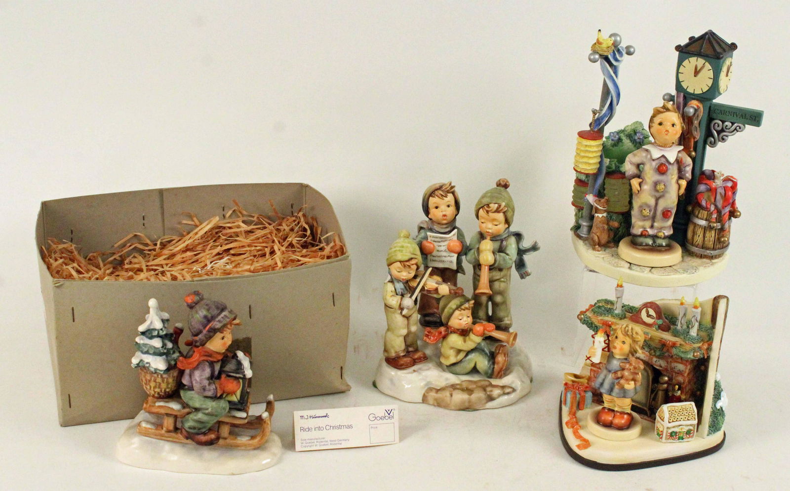 Group of Four Goebel Hummel Figurines (1 of 6)