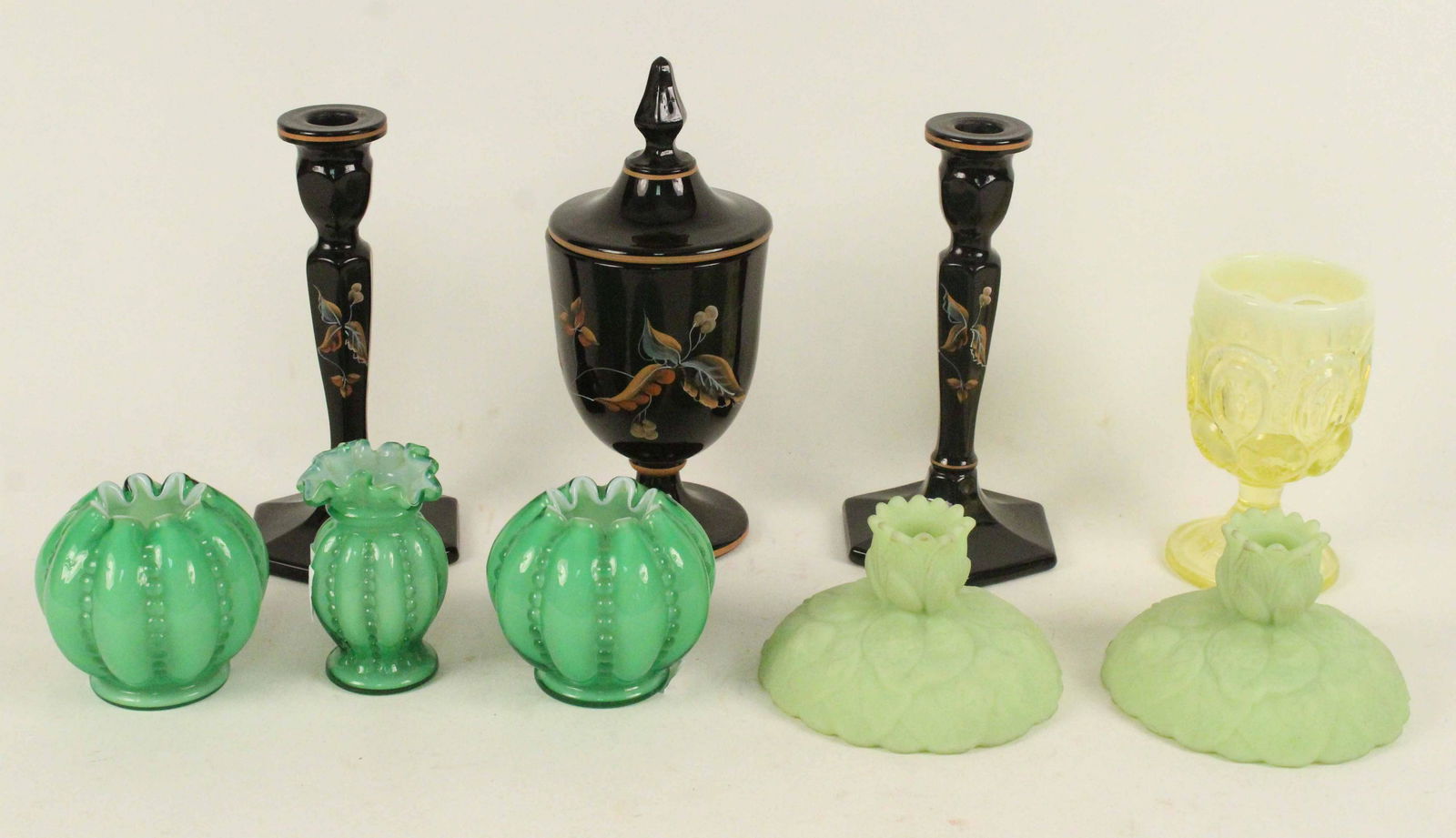 Group of 8 Pcs. of Fenton & Moon & Star Goblet (1 of 6)