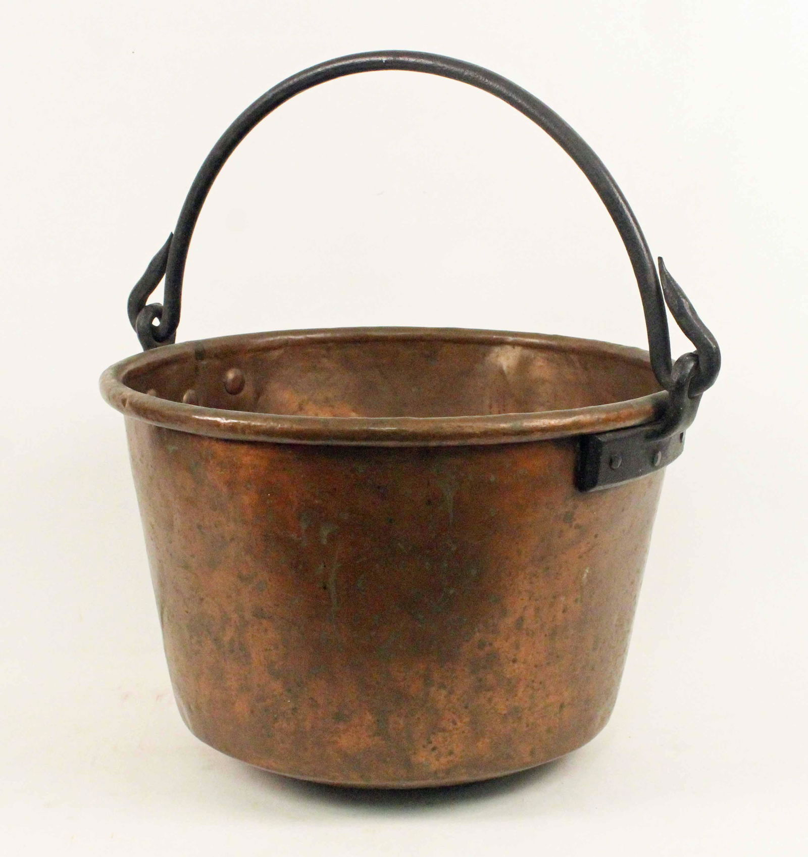 J.P. Schaum, Signed Copper Apple Butter Kettle (1 of 7)